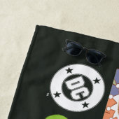 Serviette De Plage DC Super-Villains Cartoon Lineup (En situation)