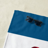 Serviette De Plage DC Trinity Heroes & Super-Pets (En situation)