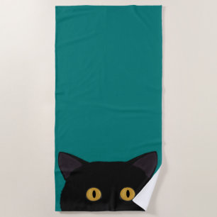 Serviette de plage de Black Cat
