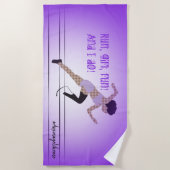 Serviette de plage de Blade Runner de fille (Devant)