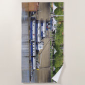 Serviette de plage de Covington (Devant)