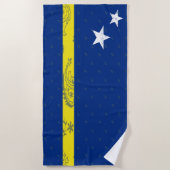 Serviette de plage de Curaçao (Devant)