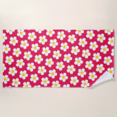 Serviette de plage de Daisy (Devant)