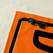 SERVIETTE DE PLAGE DE DÉTOUR (En situation)