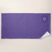 Serviette de plage de DNA Stripes (Devant)