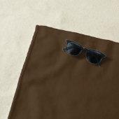 Serviette de plage de Dog Max (En situation)