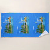 serviette de plage de Dubaï, Émirats arabes unis (Devant)