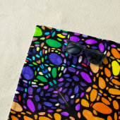 Serviette de plage de flux (En situation)