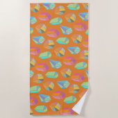 Serviette de plage de Gems (Devant)