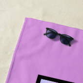 Serviette de plage de gymnastique rythmique (En situation)