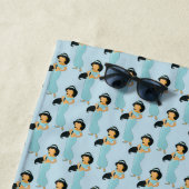 Serviette de plage de Jasmine (En situation)