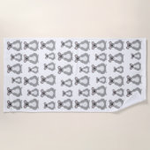 Serviette de plage de Koalas (Devant)