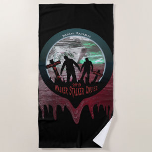 Serviette de plage de la croisière 2019 de rôdeur