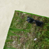 Serviette de plage de la famille Swan (En situation)