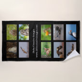 Serviette de plage de la faune (Devant)
