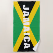 Serviette de plage de la Jamaïque (Devant)