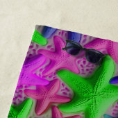 Serviette de plage de la morue personnalisée Starf (En situation)