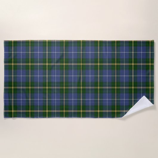 serviette de plage de la Nouvelle-Écosse Tartan (Devant)