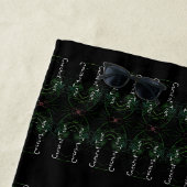 serviette de plage de la ville de COCONUT (En situation)