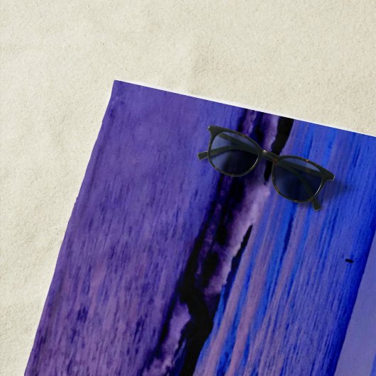 Serviette de plage de l'île Anna Maria (En situation)