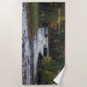 serviette de plage de Lower Tahquamenon Falls (Devant)