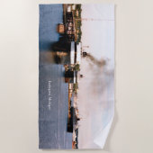 Serviette de plage de Ludington Ferries (Devant)