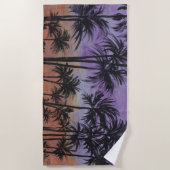 Serviette de plage de Malibu (Devant)