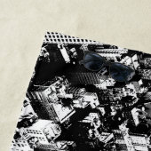 Serviette De Plage De Manhattan au ciel (En situation)