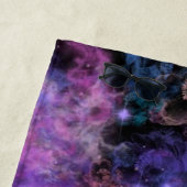 Serviette de plage de musique de guitare (En situation)