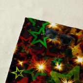 Serviette de plage de Noël (En situation)