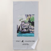 Serviette de plage de Palawan (Devant)
