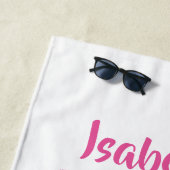 Serviette de plage de partie de Bachelorette (En situation)