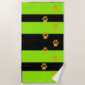 serviette de plage de pas (Devant)