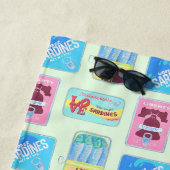 Serviette de plage de Philly - Sardine en boîte de (En situation)