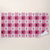 Serviette de plage de pique-nique d'été (Devant)