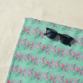 Serviette de plage de Pony (En situation)