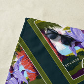 Serviette de plage de Porto Rico (En situation)