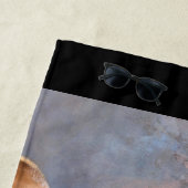 Serviette de plage de région sauvage de faune de (En situation)