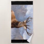 Serviette de plage de région sauvage de faune de (Devant)