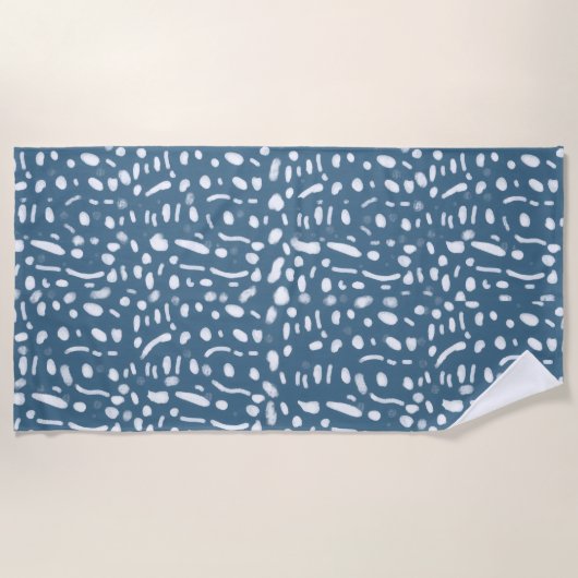 Serviette de plage de requin-baleine (Devant)