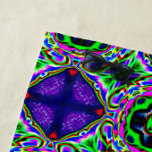 serviette de plage de rêve violet (En situation)