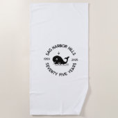 SERVIETTE DE PLAGE DE SAG HARBOR HILLS (Devant)