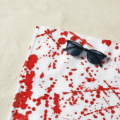 Serviette de plage de Scare Bear (En situation)