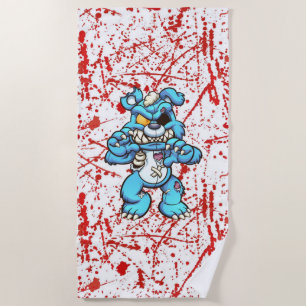 Serviette de plage de Scare Bear