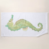 Serviette de plage de Seahorse (Devant)