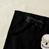 Serviette de plage de Skeleton (En situation)
