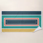 serviette de plage de style Nautica (Devant)