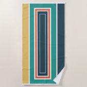 serviette de plage de style Nautica (Devant)