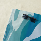 Serviette de plage de Surfer (En situation)