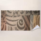 Serviette de plage de Tapis de Nashville (Devant)